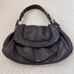 Like New Kenneth Cole leather shoulder bag